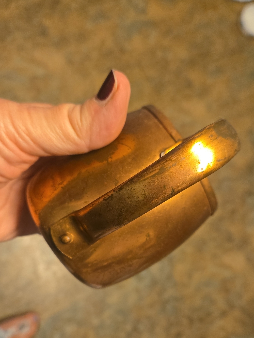 Vintage Copper Westbend Mug - Picture 4 of 5